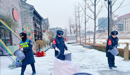 風雪守護！城發(fā)集團用堅守筑牢平安防線